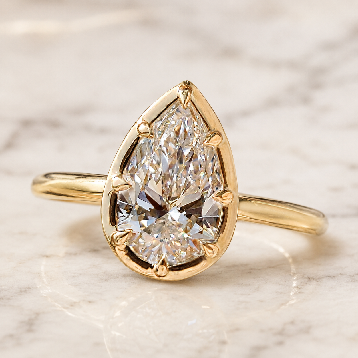 8 Prong Engagement Rings