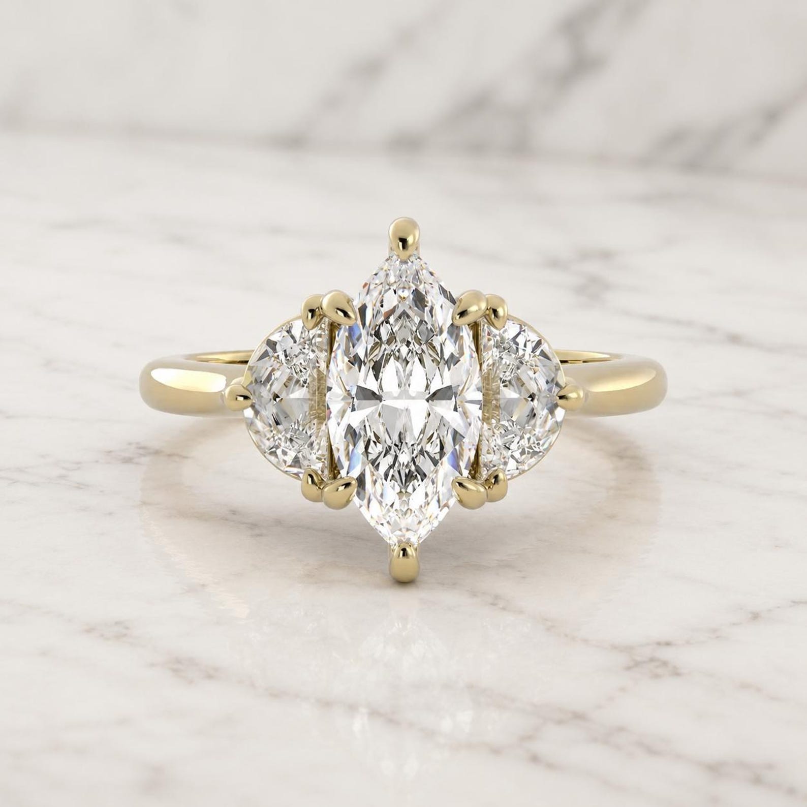 Three Stone Engagement Rings