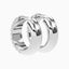 0.19 Carat Round Lab Diamond Inside-Out Hoop Earrings – IGI Certified – 14K Yellow/White/Rose Gold