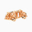 2.00 CTW Emerald & Pear Toi et Moi Studs in 14K White/Rose/Yellow Gold