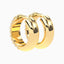 0.19 Carat Round Lab Diamond Inside-Out Hoop Earrings – IGI Certified – 14K Yellow/White/Rose Gold