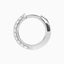 0.19 Carat Round Lab Diamond Inside-Out Hoop Earrings – IGI Certified – 14K Yellow/White/Rose Gold