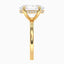 3.10 Carat Whisper Thin Lab Diamond Solitaire Engagement Ring - IGI Certified - Hidden Halo - 14k