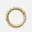 8.50 Carat Emerald Cut Lab Diamond Eternity Ring – 14K – 50 Pointer Each Stone