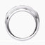 3 Carat Round Lab Diamond Mens ring - 14K Gold - 5 stone - More Gold