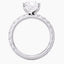 4.41 Carat Radiant Lab Diamond Engagement Ring – IGI Certified – Hidden Halo – Thick Band - 14K Gold
