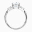 3.40 Carat Oval Lab Diamond Engagement Ring – IGI Certified – Side Stone - 14K Gold