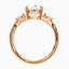 3.40 Carat Oval Lab Diamond Engagement Ring – IGI Certified – Side Stone - 14K Gold