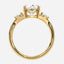 3.40 Carat Oval Lab Diamond Engagement Ring – IGI Certified – Side Stone - 14K Gold