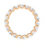 3 Carat Round Lab Diamond Shared Prong Eternity Women's Wedding Band - 14K White Gold