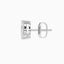 2.00 CTW Emerald & Pear Toi et Moi Studs in 14K White/Rose/Yellow Gold