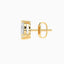 2.00 CTW Emerald & Pear Toi et Moi Studs in 14K White/Rose/Yellow Gold
